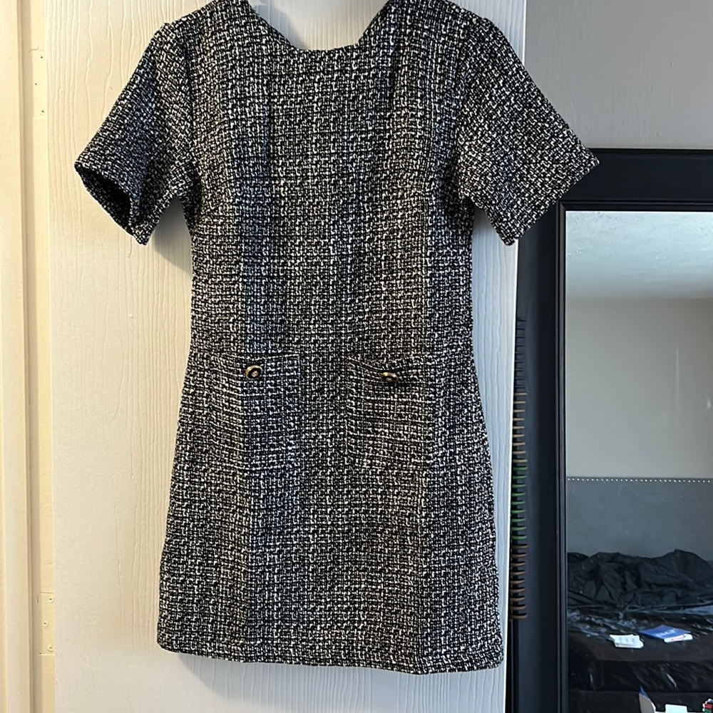Shein Privé Button Front Dress